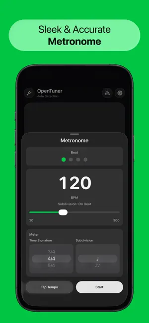 OpenTuner: Guitar & More screenshot 2
