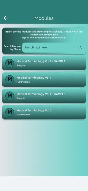 Medical Terminology App screenshot 3