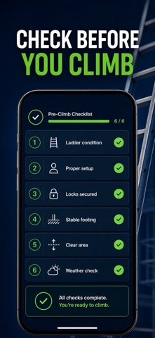 Ladder Angle Calculator iPhone screenshot