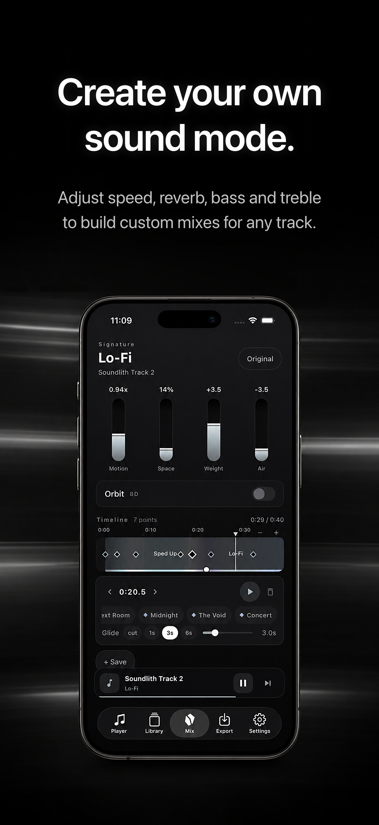 8D, Slowed & Reverb: Soundlith screenshot 2