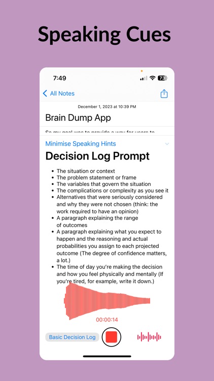 Brain Dump: Voice to Markdown screenshot-5