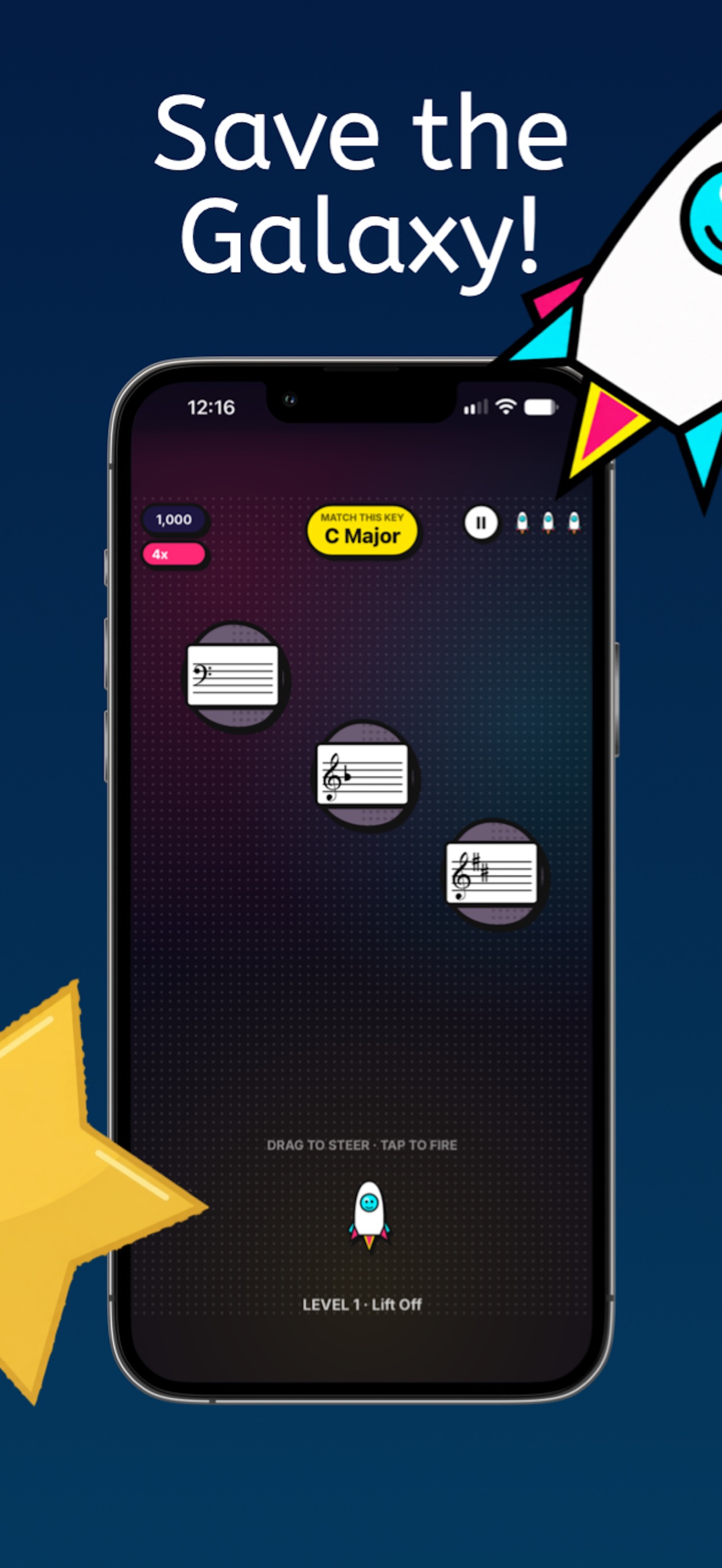 Screenshot 2 of Key Signature Blaster
