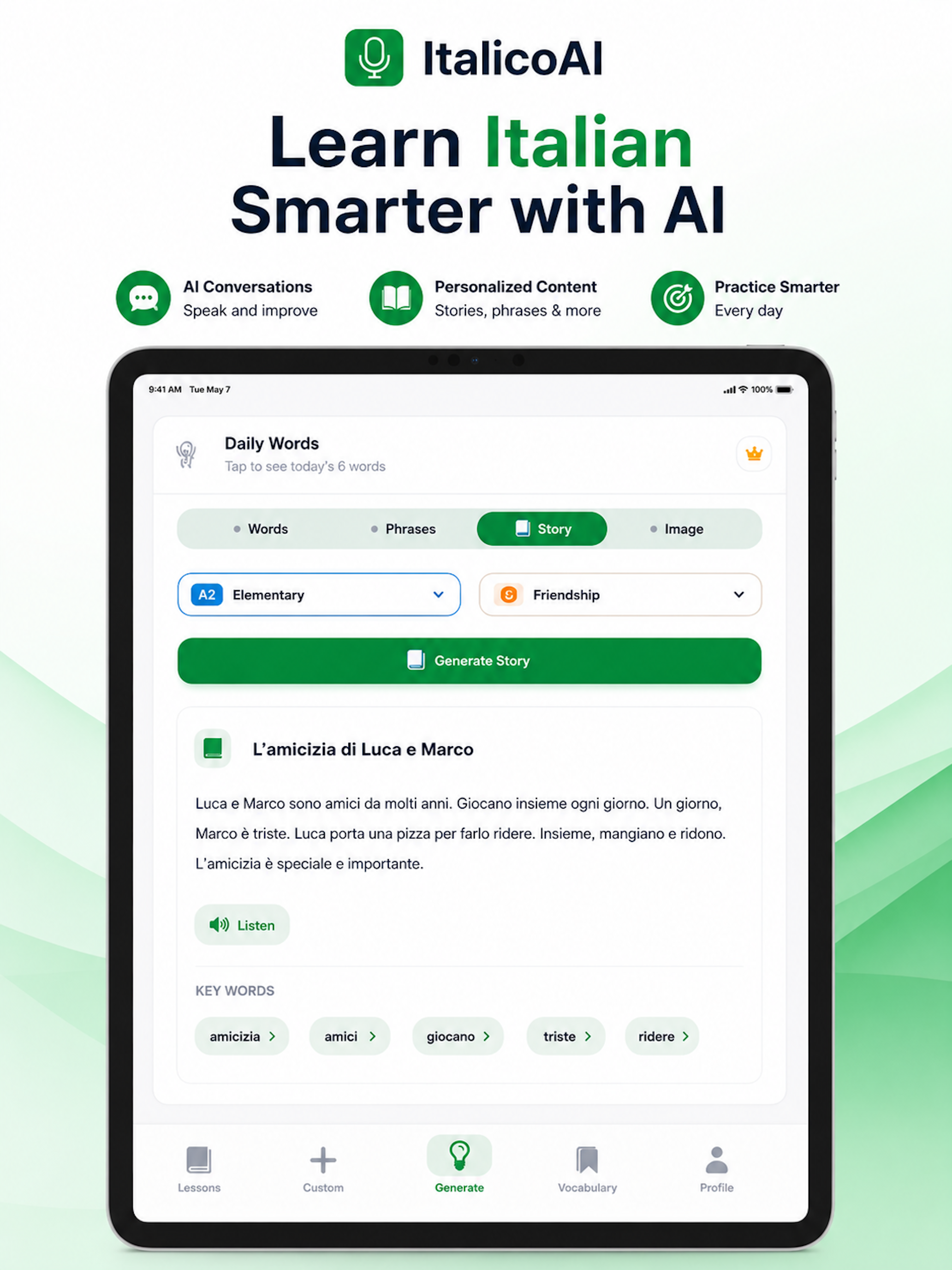 Learn Italian AI - ItalicoAI screenshot 13