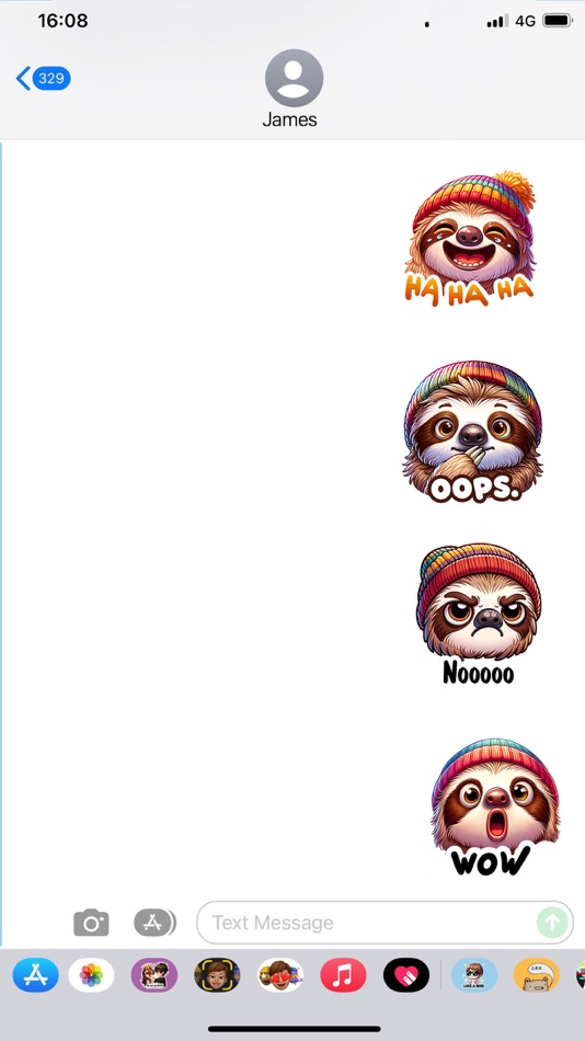 #3. Ziggy, Cute Koala Stickers (iOS) 由: Es Sarrar Younes