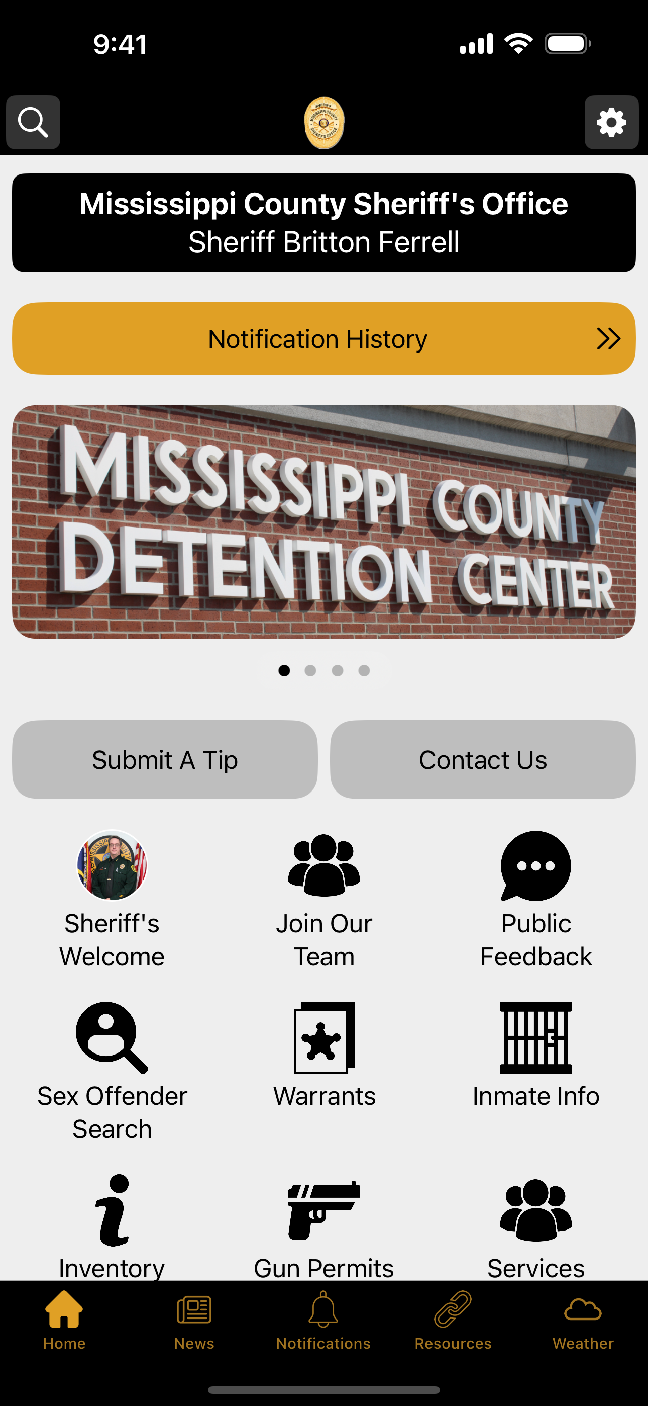 Mississippi County Sheriff, MO