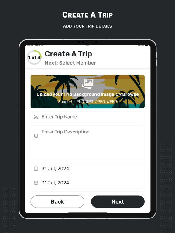Screenshot #5 pour Travel Expense Dairy