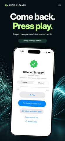 Audio Cleaner and Enhancer Screenshot 9 of 10
