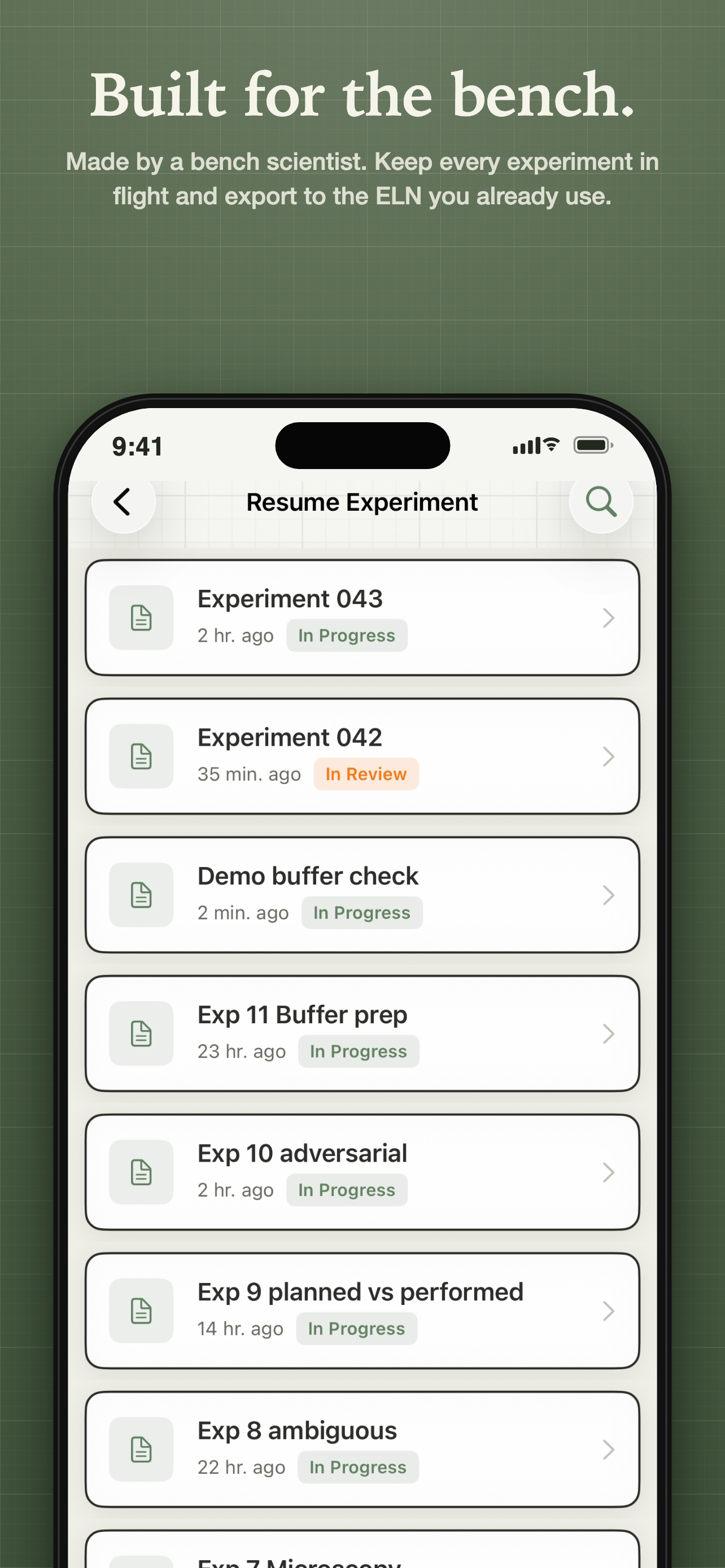 Verbex - Voice Lab Notebook