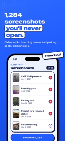 Swipe to Delete: StorageSwiper Screenshot 3 of 6
