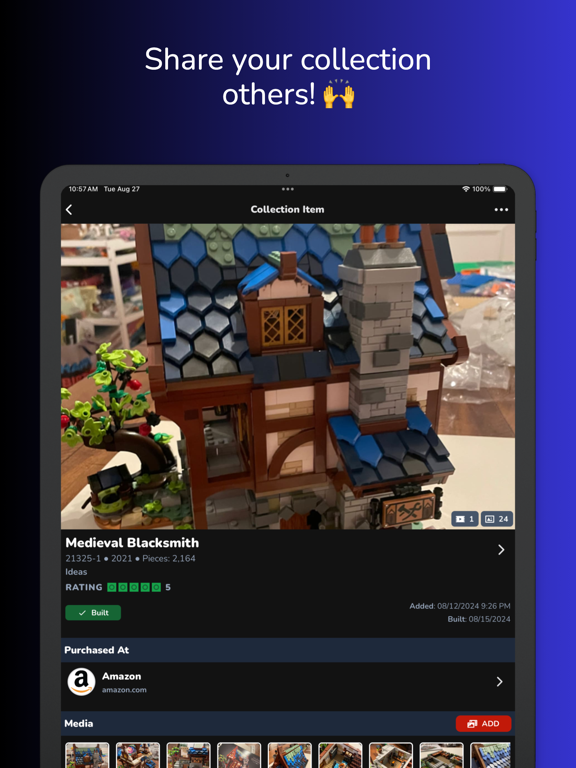 brickd iPad screenshot 9 - Social Networking app