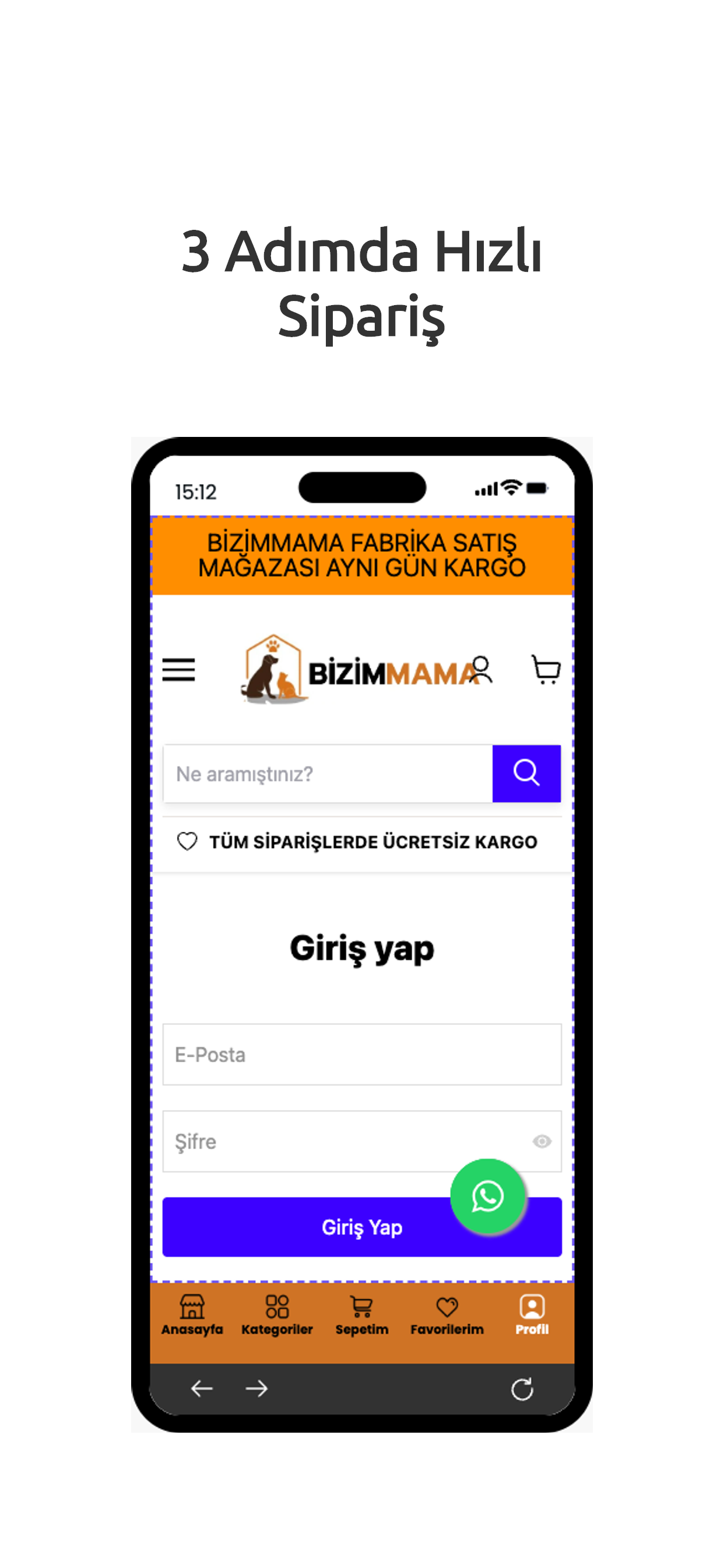BİZİMMAMA screenshot 3
