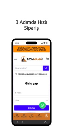 BİZİMMAMA screenshot