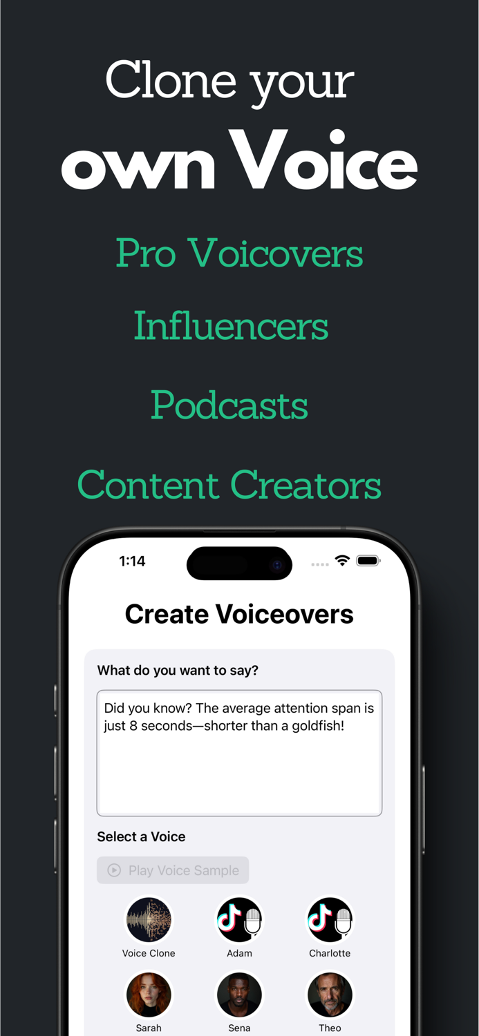 AI Voice Clone TenLabs
