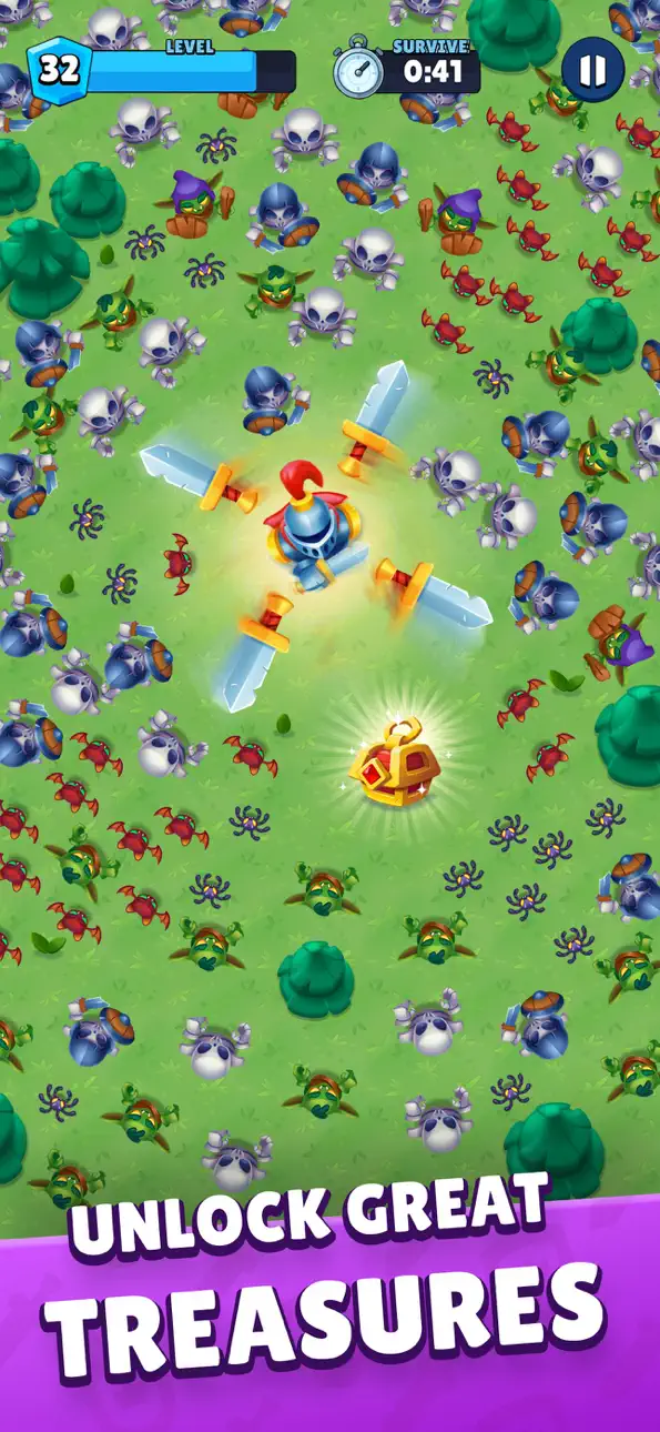 Heroes vs. Hordes: Survivor Hack screenshot 3 - iOS game interface