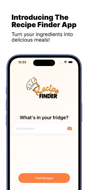 Recipe Finder AI screenshot 1