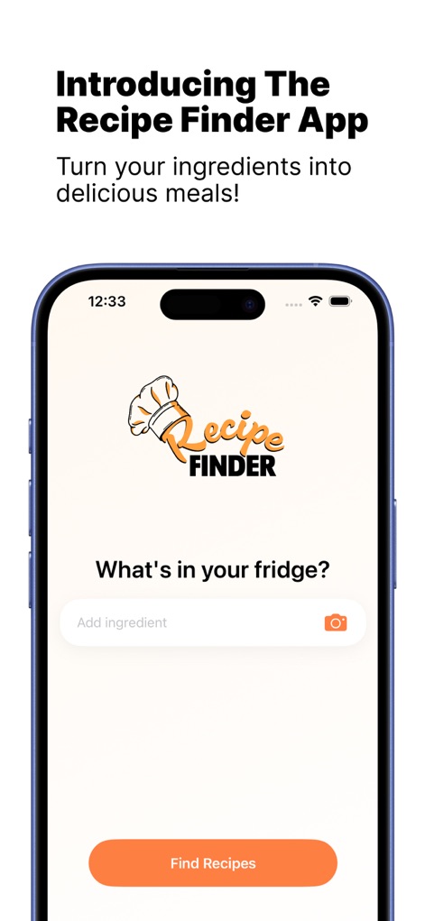 Recipe Finder AI - App de Comida y bebida | MWM