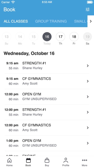 JJK Fitness Screenshot