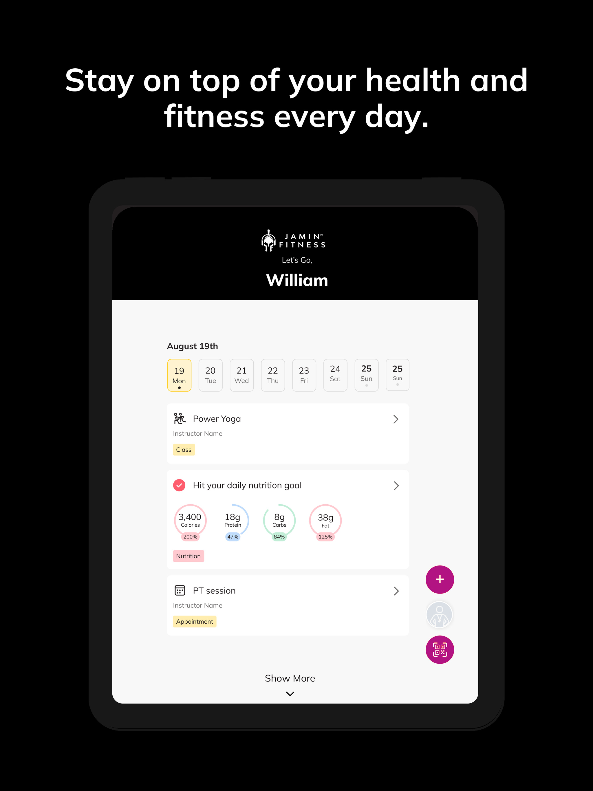 Jamin Fitness