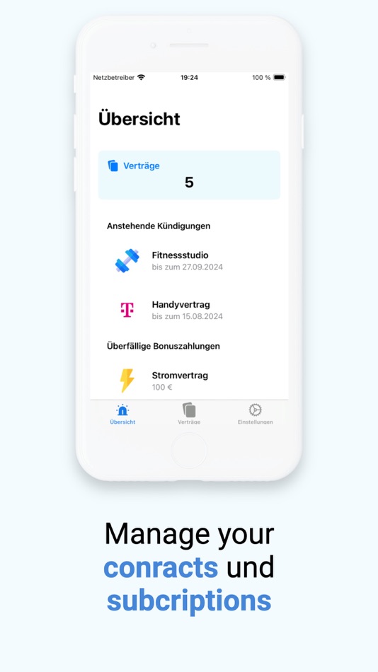 #1. Contrax - Subscription Manager (iOS) 由: Hendrik Schulke