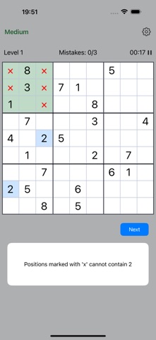 Sudoku - Brain Storm Screenshot 2 of 4