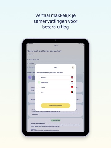 Ditto: Jouw zorg, samen helder iPad screenshot 6
