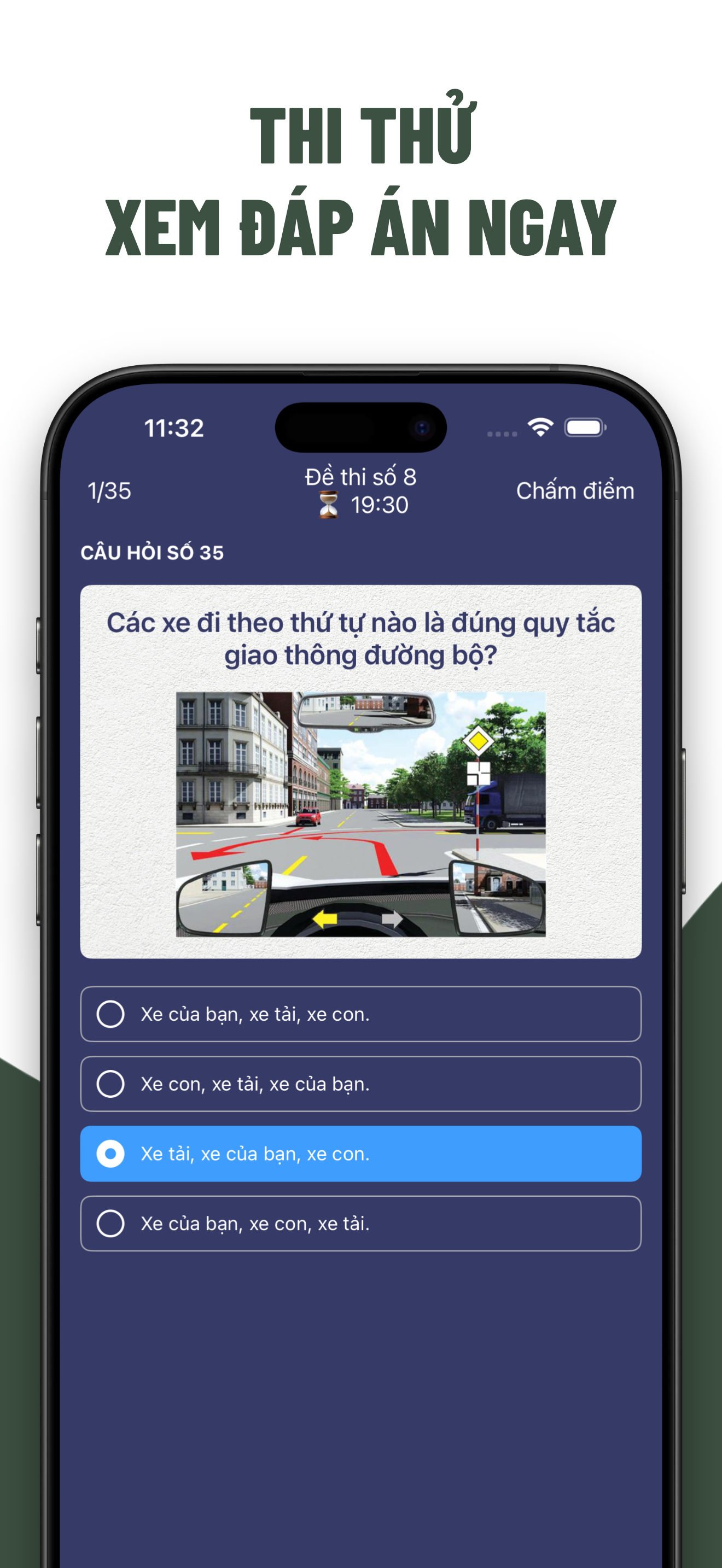 Ôn thi GPLX - 600 câu hỏi 2026 screenshot 4