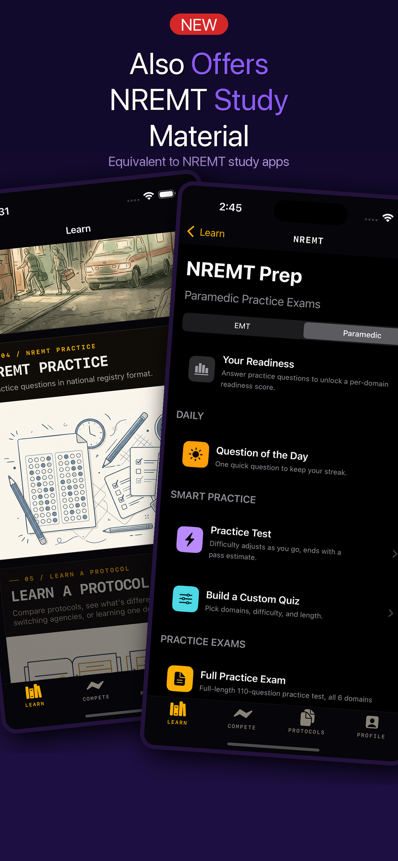 ProtoQuiz: EMS Scenarios