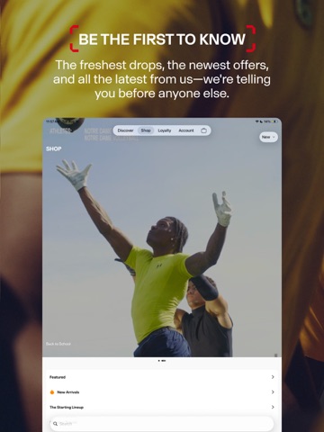 Under Armour ipad screenshot 4