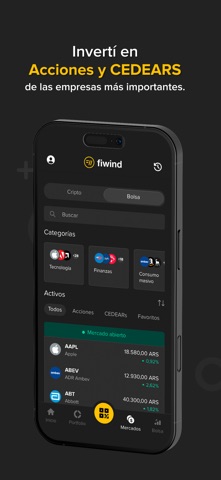 Fiwind iPhone screenshot 2