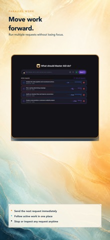 Caffeinate AI iPhone screenshot