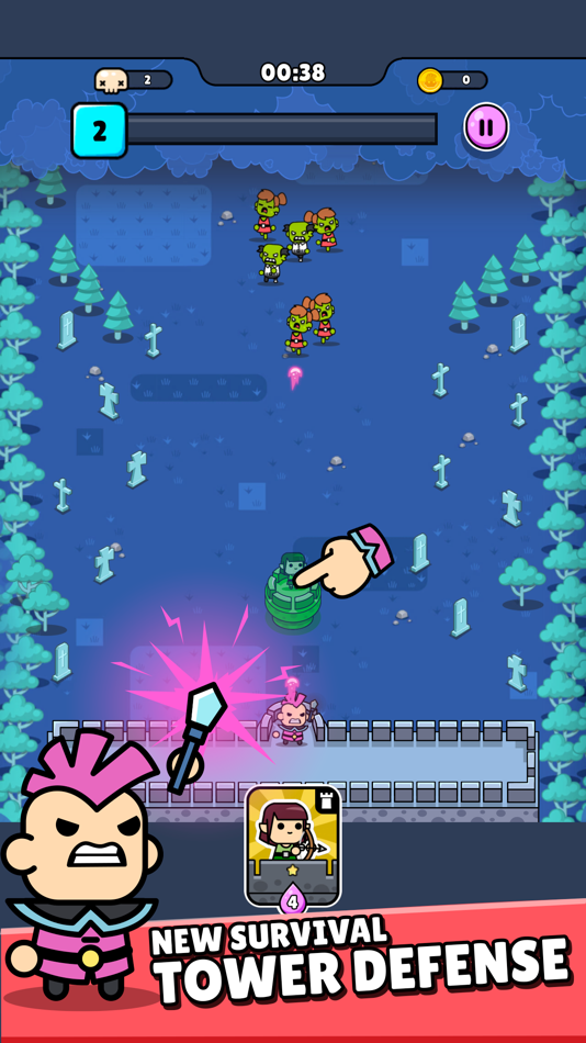 #1. Punko.io: Roguelike TD (iOS) بواسطة: AgonaleaGames