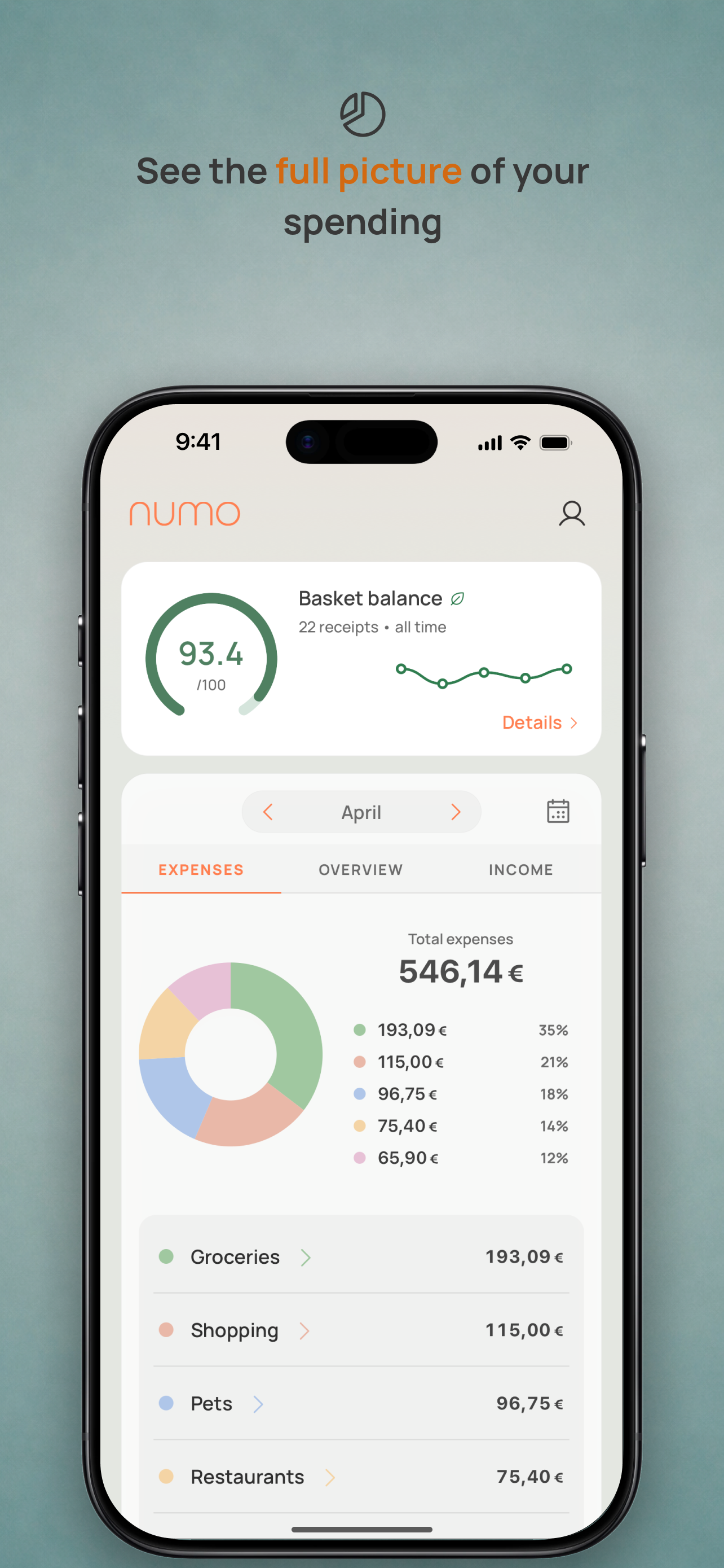Numo — Smart Receipt Scanner screenshot 4