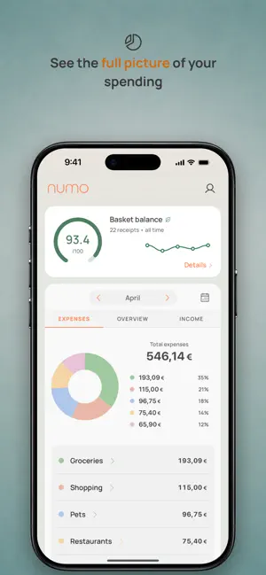 Numo — Smart Receipt Scanner screenshot 4