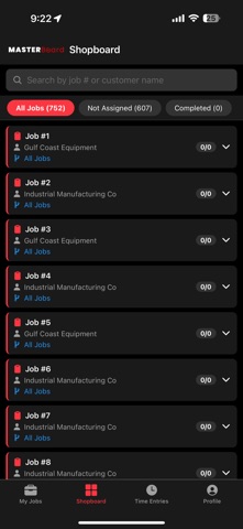 MasterBoard Mobile screenshot