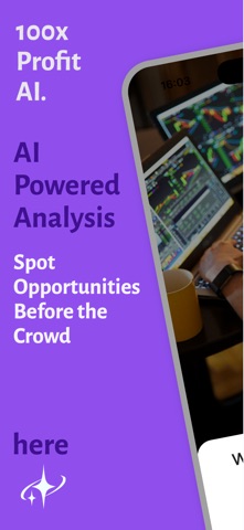 100x Profit AI: Chart Scanner iPhone screenshot