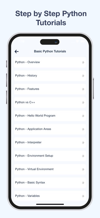 Python Coding Editor & IDE Screenshot 6 of 6