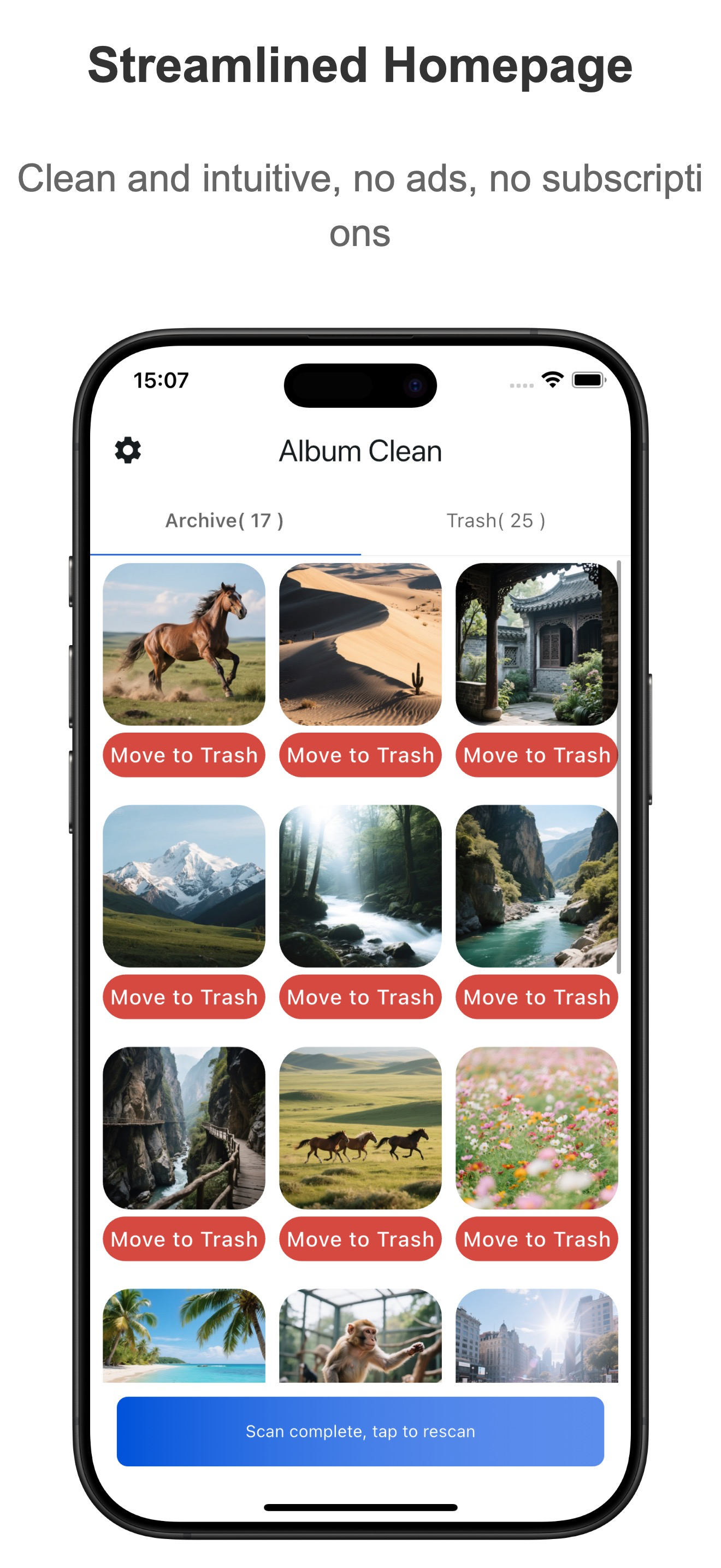 AlbumClean-Smart Photo Cleaner