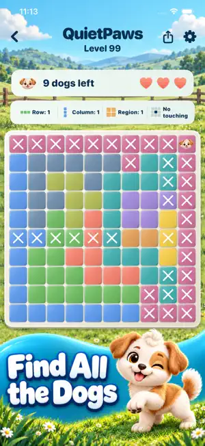 Pawdoku: No Ads Dog Puzzle screenshot 3
