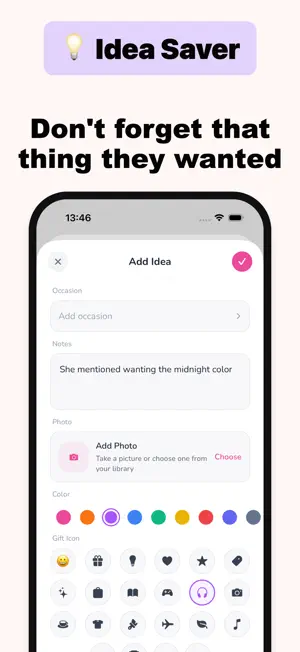 Gift Idea Tracker: Ribbons screenshot 3