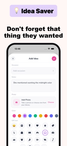 Gift Idea Tracker: Ribbons Screenshot 3 of 6