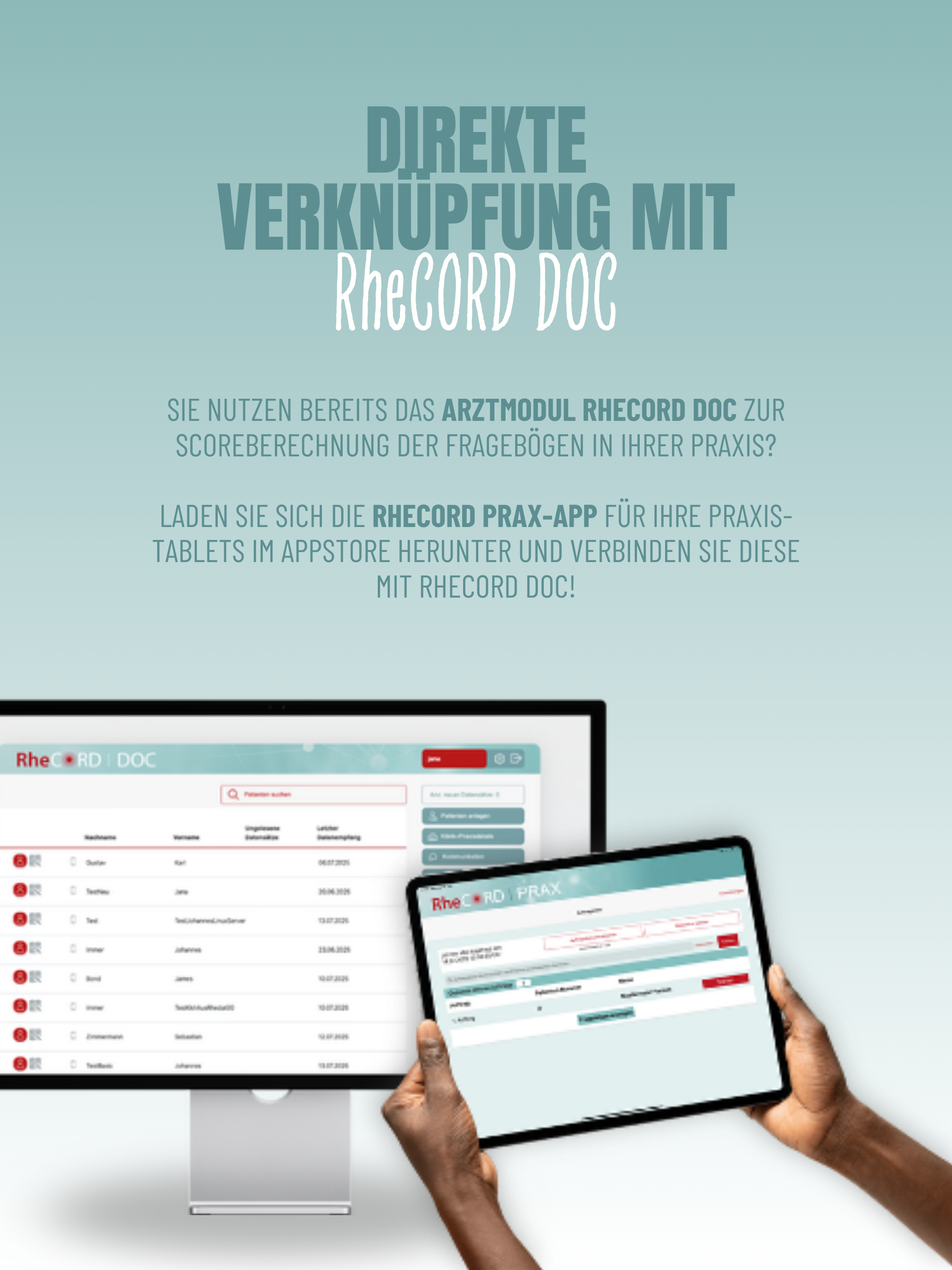 RheCORD PRAX screenshot 4