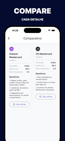 Cartão de Crédito Limite - FIP screenshot
