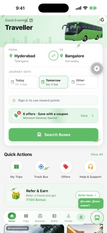 Bygbus - Bus Ticket Booking Screenshot 1 of 7