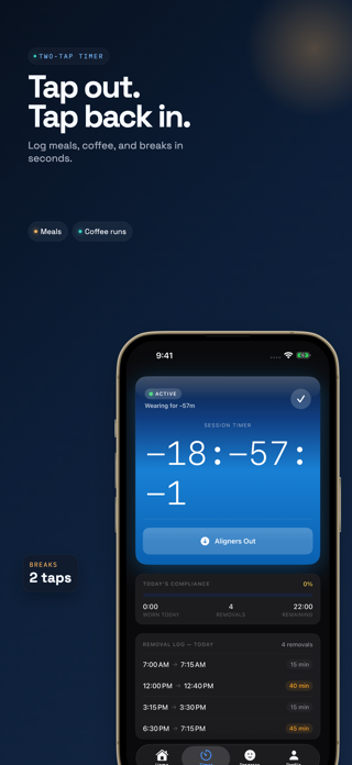 Aligner Wear Timer - Tray Screenshot 2 of 5