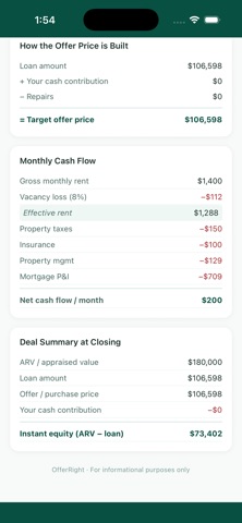 OfferRight screenshot