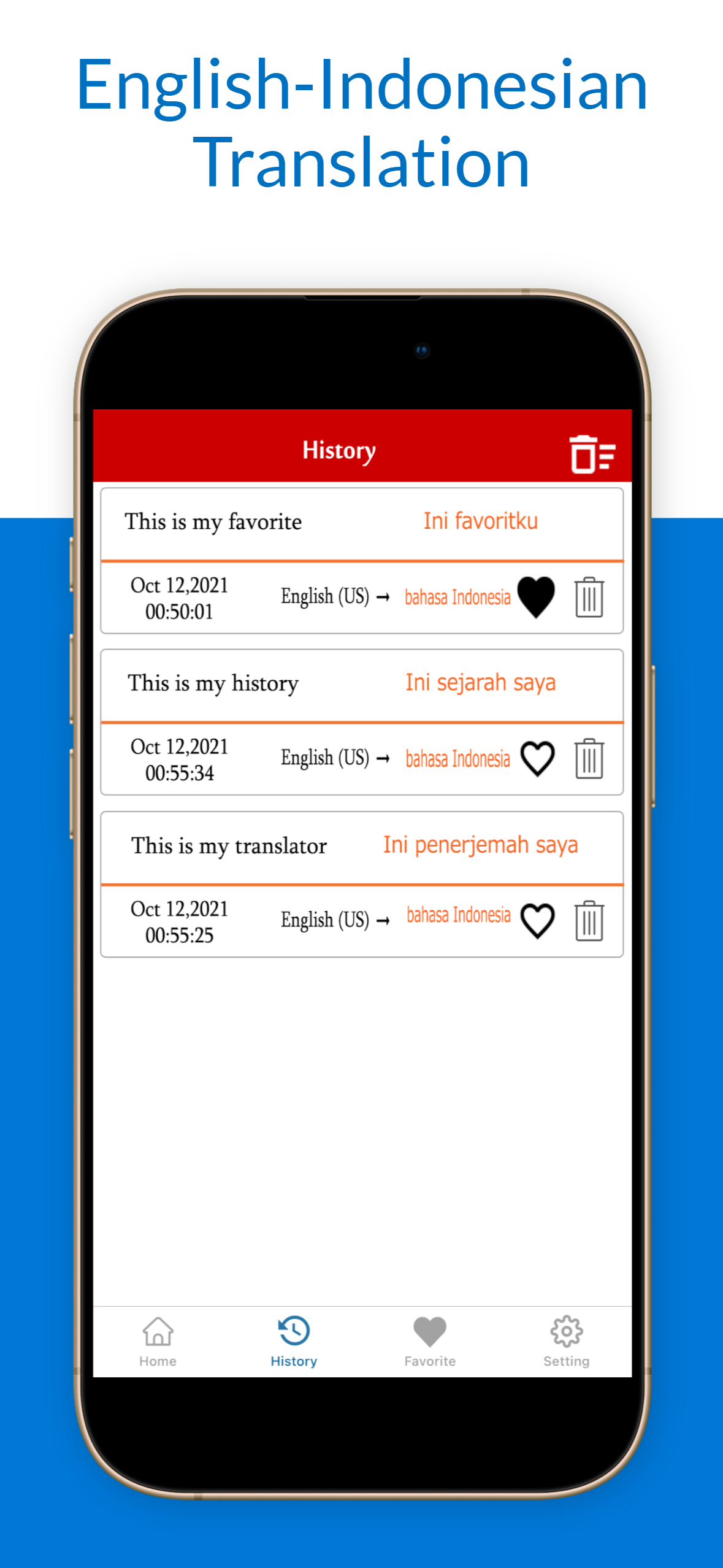 English-Indonesian Translation