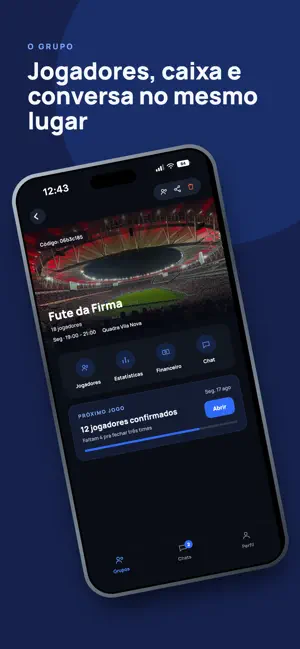 Peladaí: sua pelada organizada screenshot 2