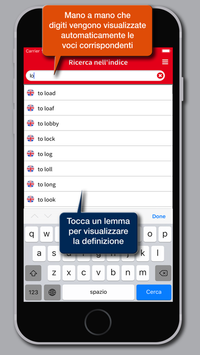 Screenshot #3 pour Dizionario dei Phrasal Verbs