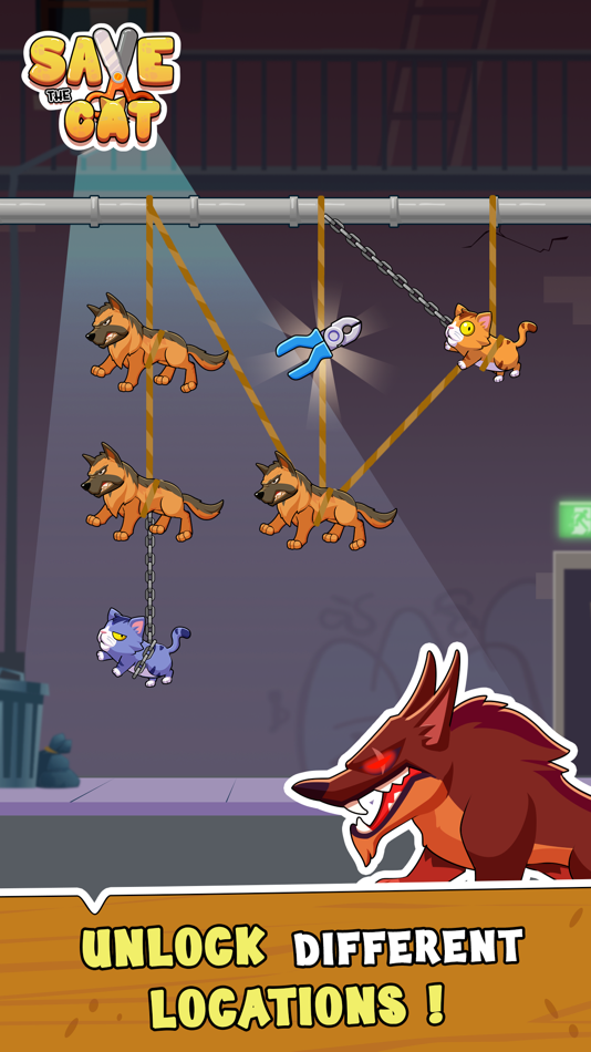 #5. Save the Cat - Kitten Escape (iOS) By: Thang Phan