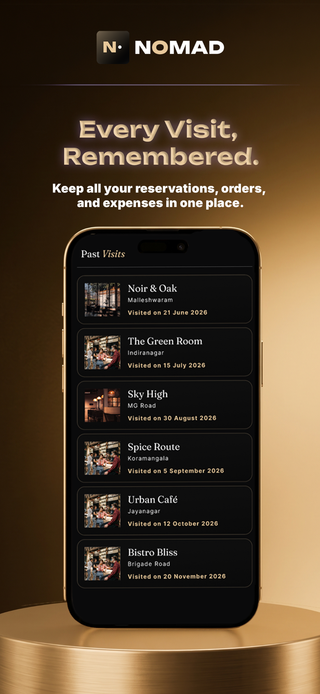 Nomad: Dining & Nightlife screenshot 2